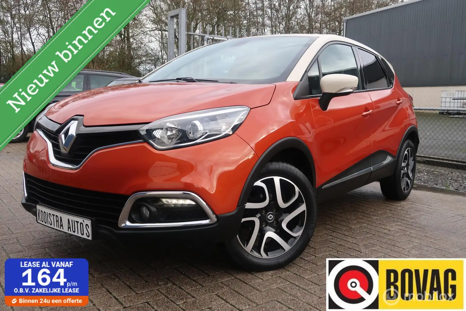 Renault Captur 0.9 TCe Limited TREKHAAK, NAVI, STOELVERWARM Naranja - 1