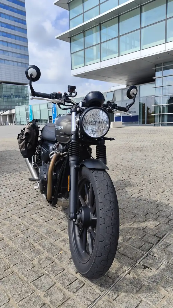 Triumph Street Twin 2022 Gri - 2