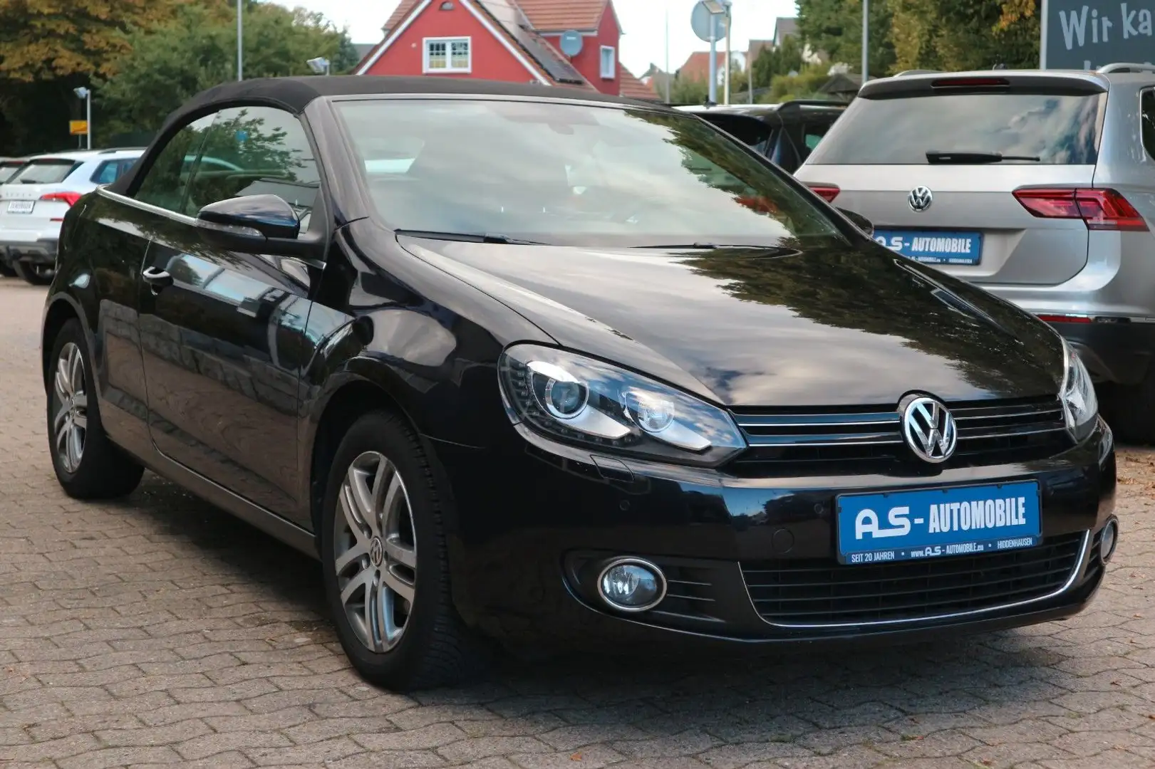 Volkswagen Golf VI Cabriolet *2.HD/DSG/LEDER/XENON/PDC/AHK* Schwarz - 1