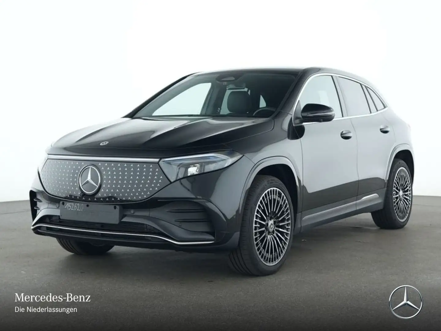 Mercedes-Benz EQA 300 4M AMG+20"+ADVANCED+360+MEMORY+SPUR Schwarz - 2