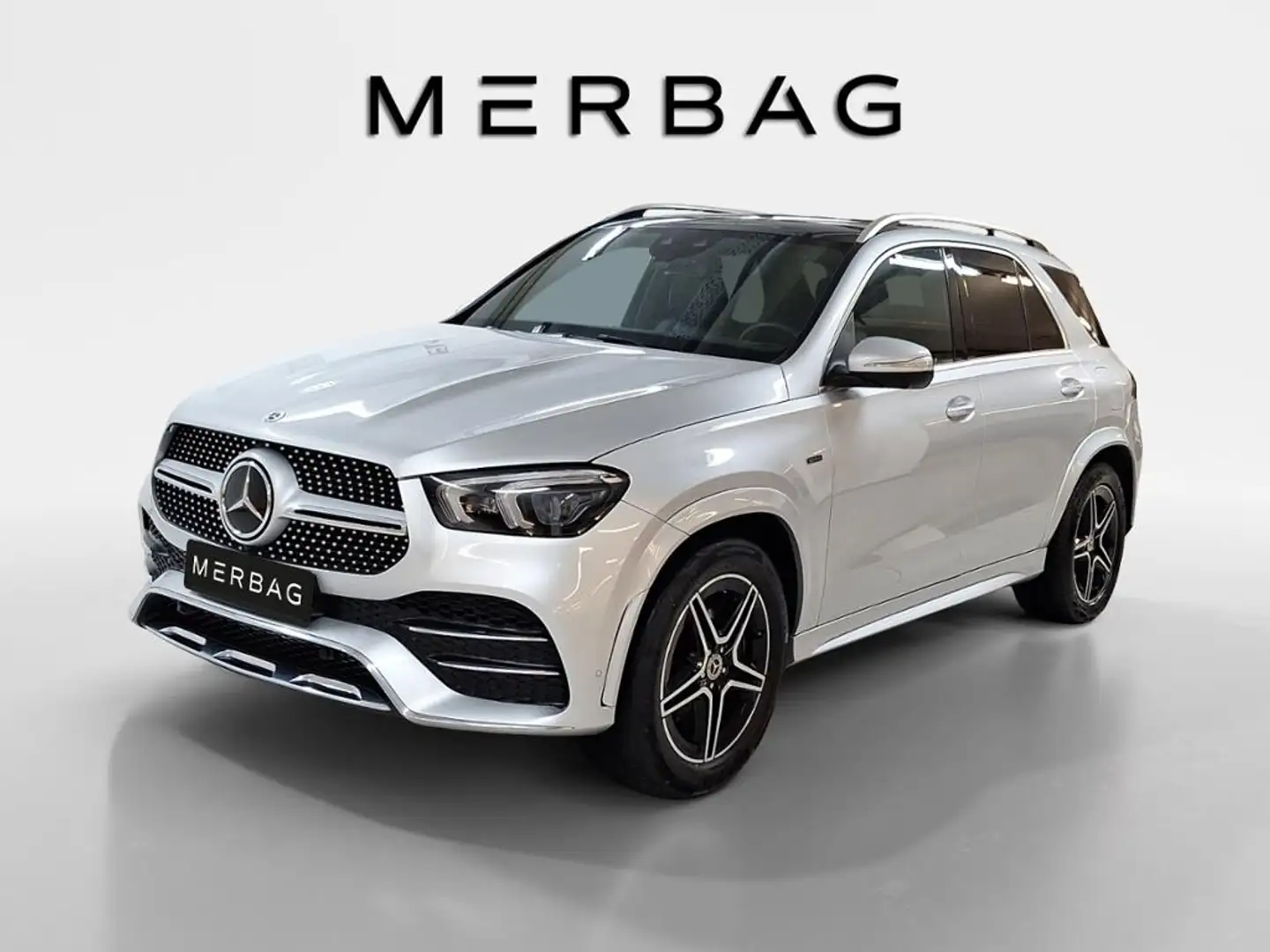 Mercedes-Benz GLE 350 de 4M AMG PANO 20" 360° Multibeam Widescreen Argent - 1