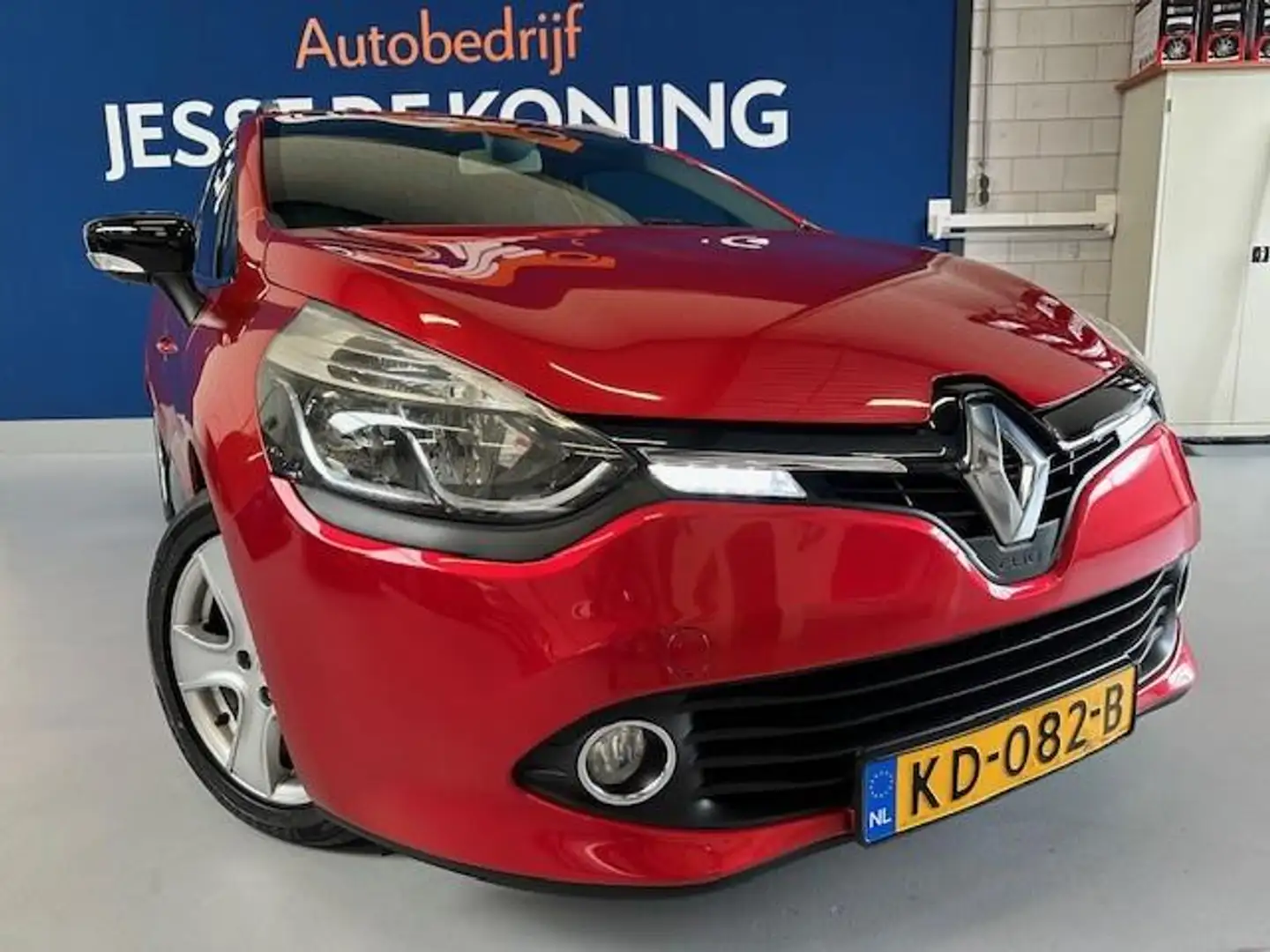 Renault Clio Estate 0.9 TCe Dynamique,bj.2014,kleur:rood,climat Rot - 2