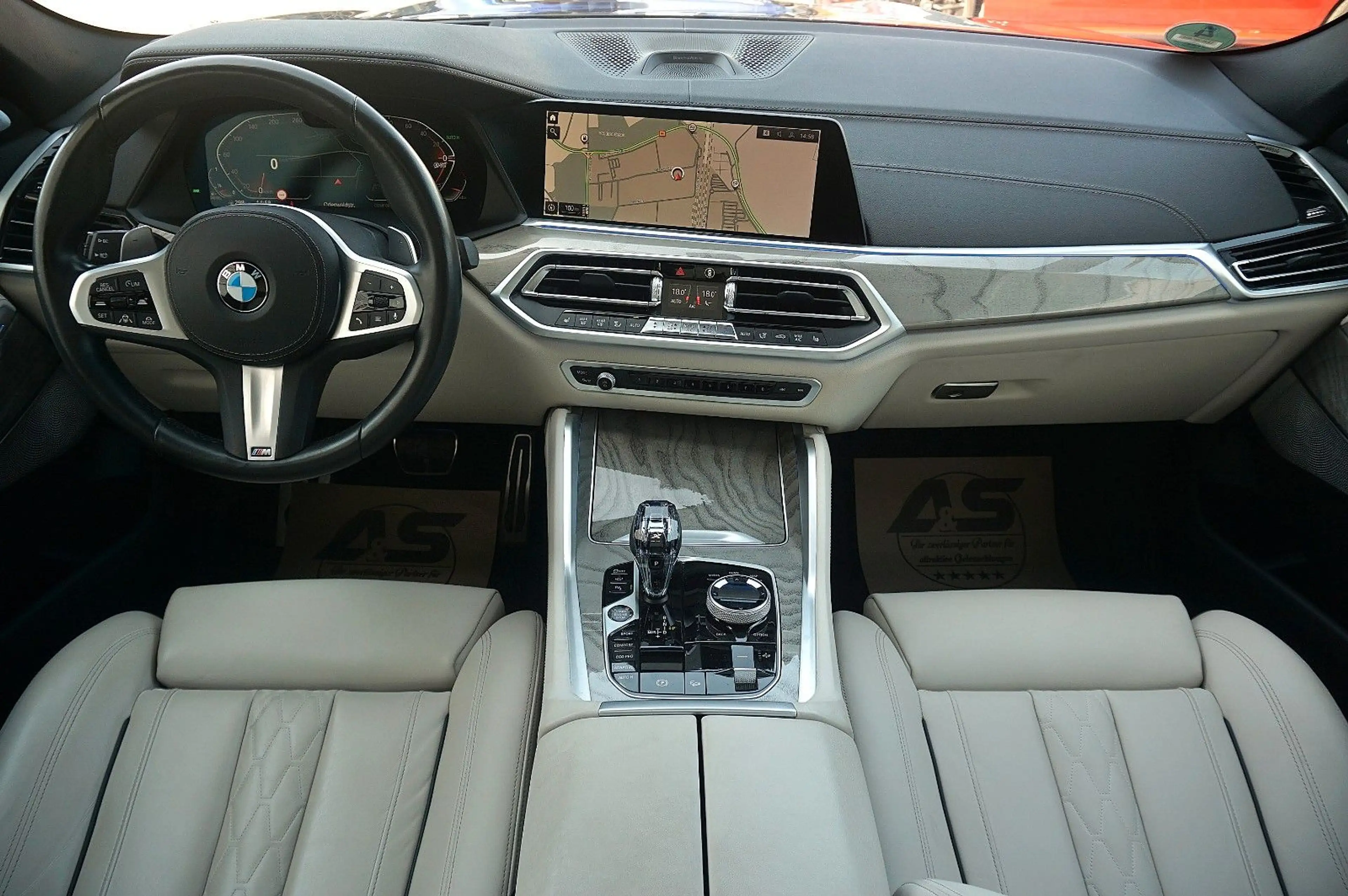 BMW X6 40xd *UNFALLFREI *3x M SPORT *22 ZOLL *1.HAND — photo 10