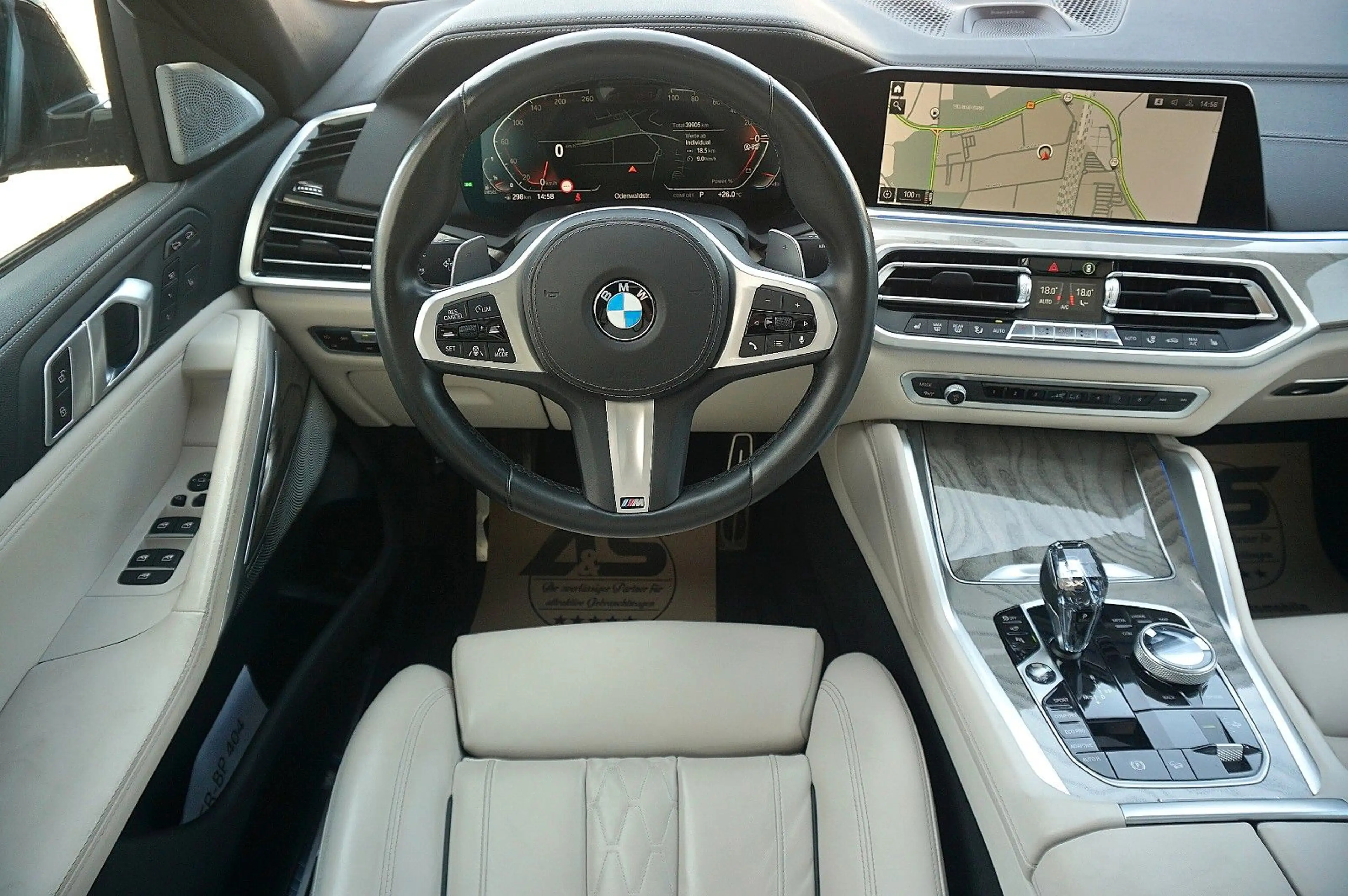 BMW X6 40xd *UNFALLFREI *3x M SPORT *22 ZOLL *1.HAND — photo 2