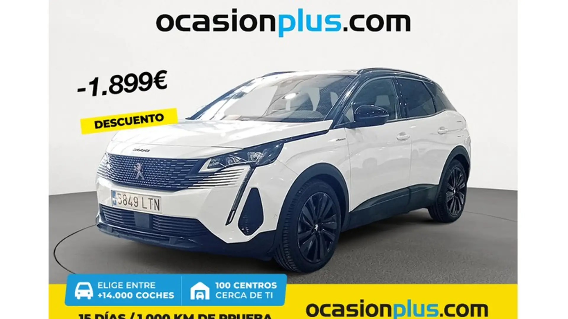 Peugeot 3008 1.6e-HDI Active ETG6 115 Blanco - 1