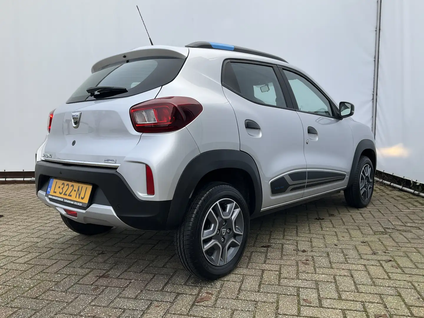 Dacia Spring Business 27 kWh Leer Camera Navigatie 1Eig Gris - 2