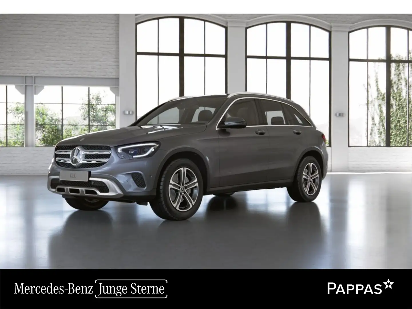 Mercedes-Benz GLC 220 d 4MATIC PTS Pano Cam SHD SHZ Navi Wide Gris - 1
