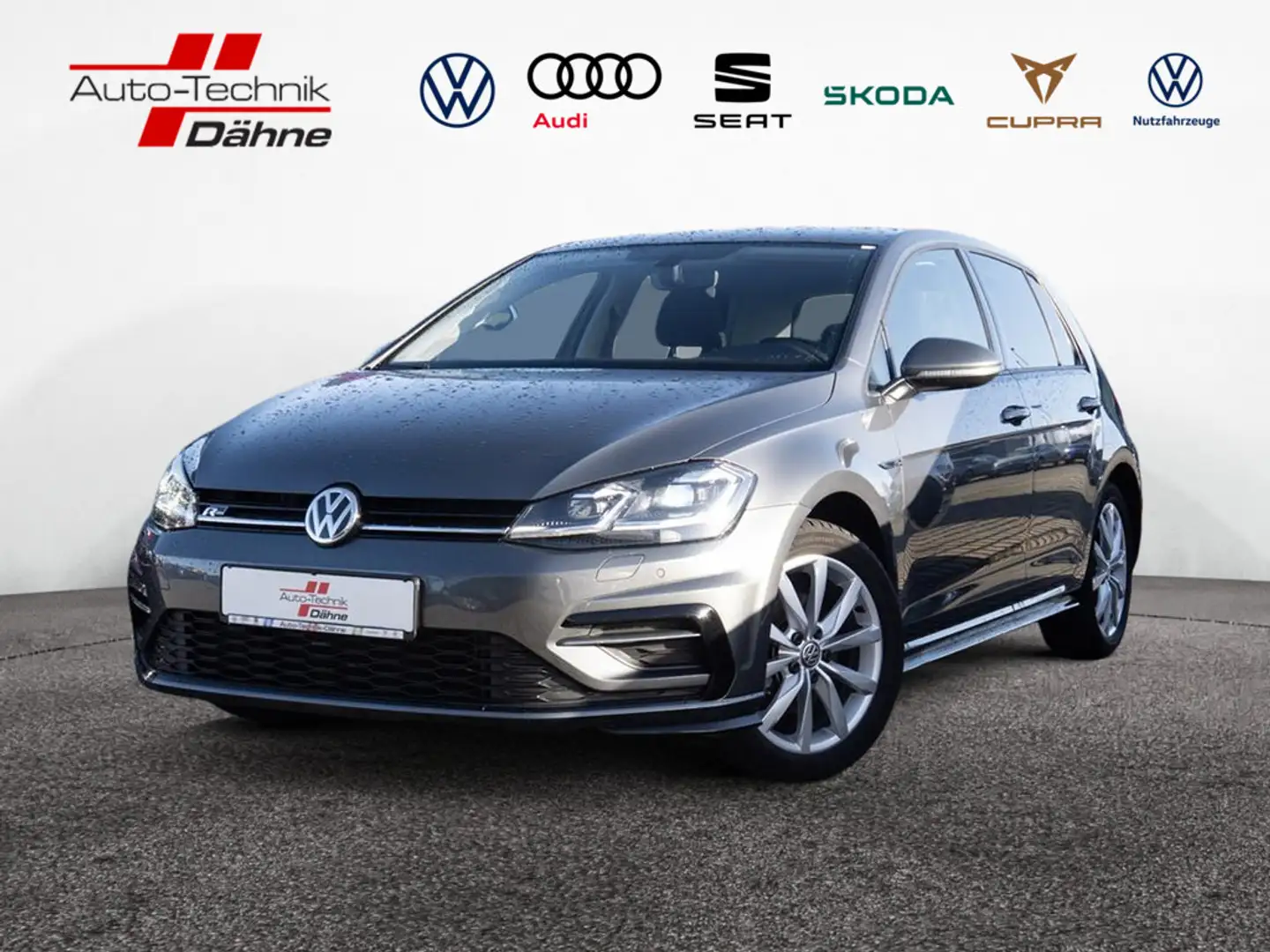 Volkswagen Golf VII 1.5 TSI DSG Highline R-Line LED NAVI AAC Gris - 1