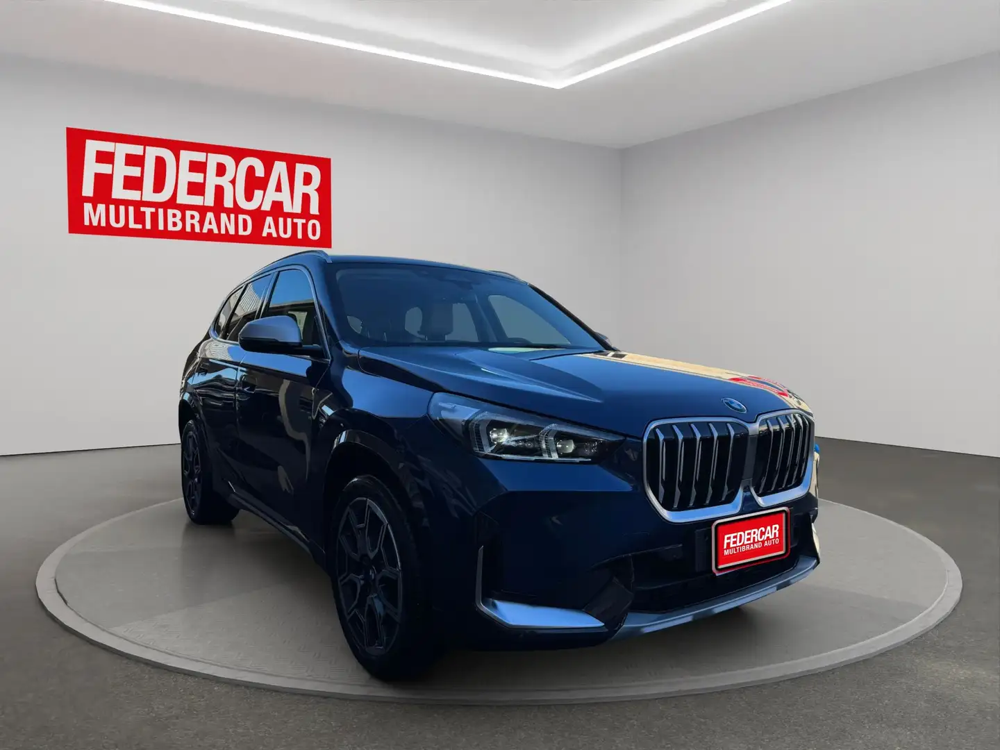 BMW X1 X1 sdrive18d X-Line auto Bleu - 1
