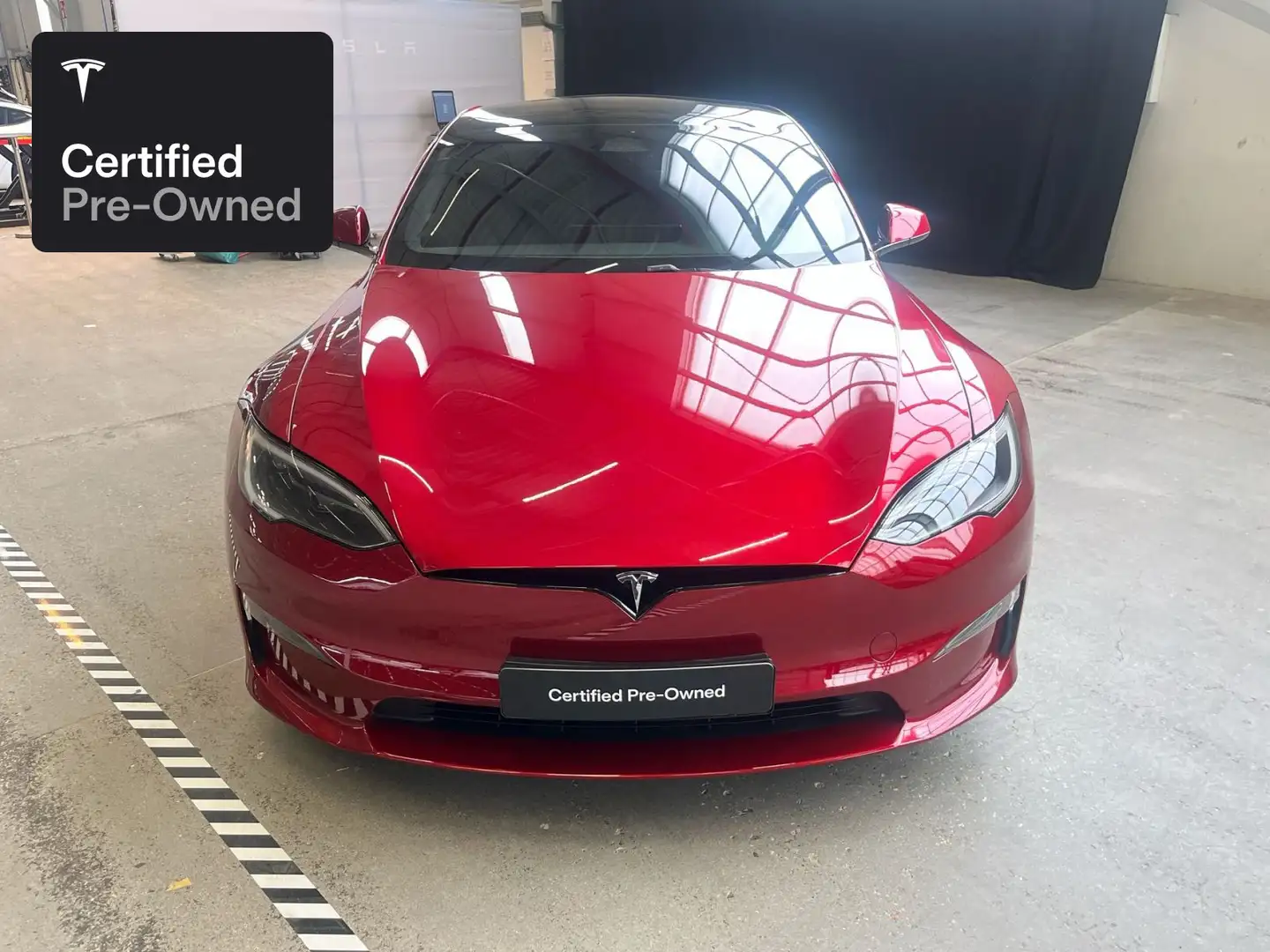 Tesla Model S Plaid "Certified Pre-Owned" Rouge - 2