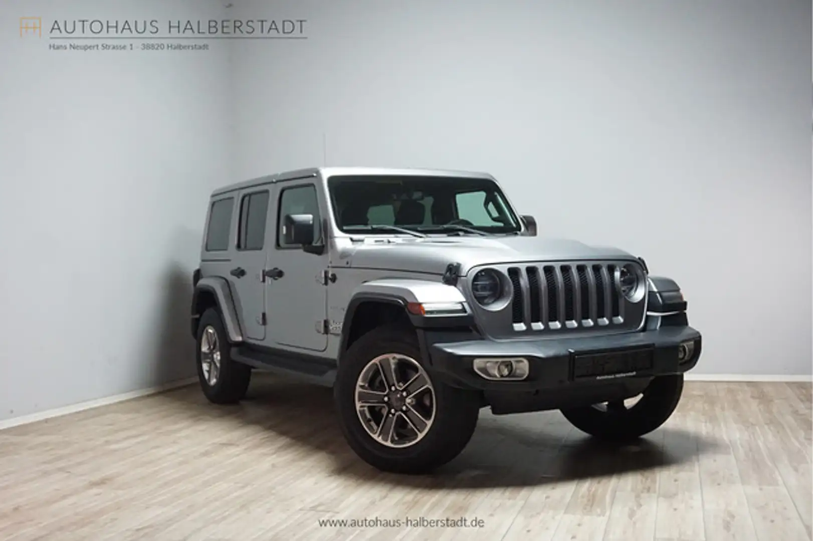 Jeep Wrangler Unlimited Sahara/Leder/LED/Navi Grau - 1