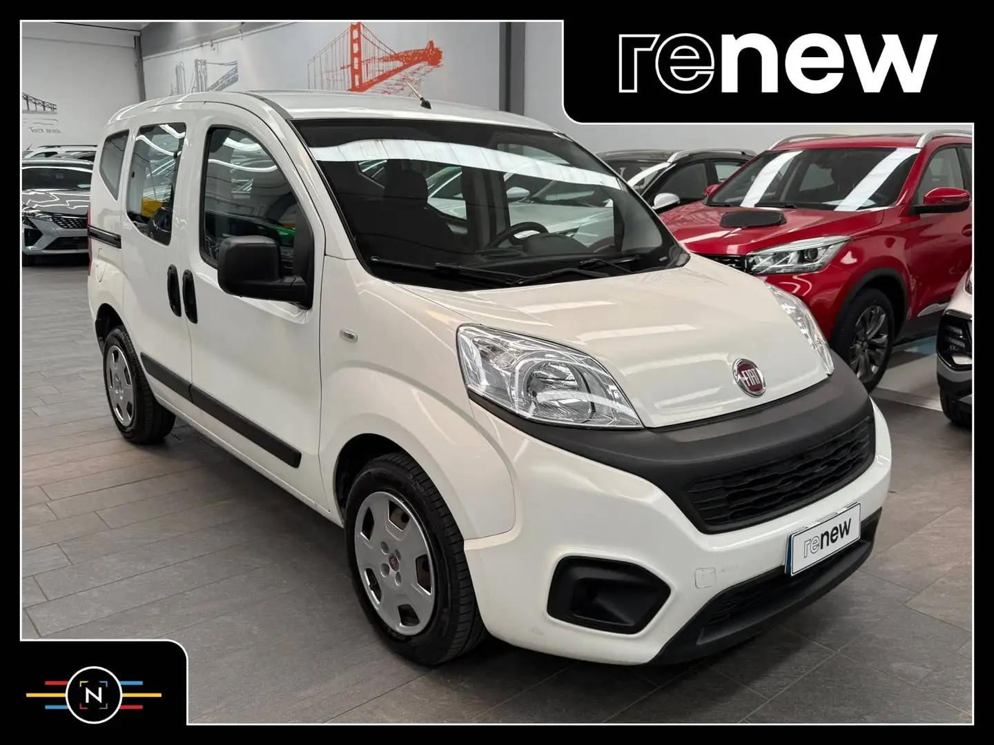Fiat Qubo Easy 1.3 mjt 16v 80cv my19 Bianco - 1