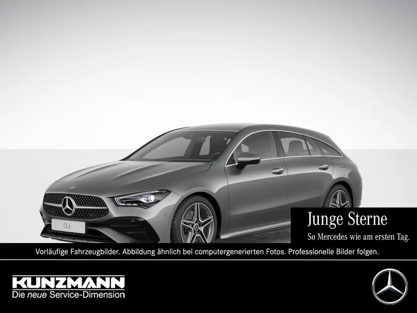 Mercedes-Benz CLA 200 d SB AMG Navi Lenkradhzg. 360°Kamera Grau - 1