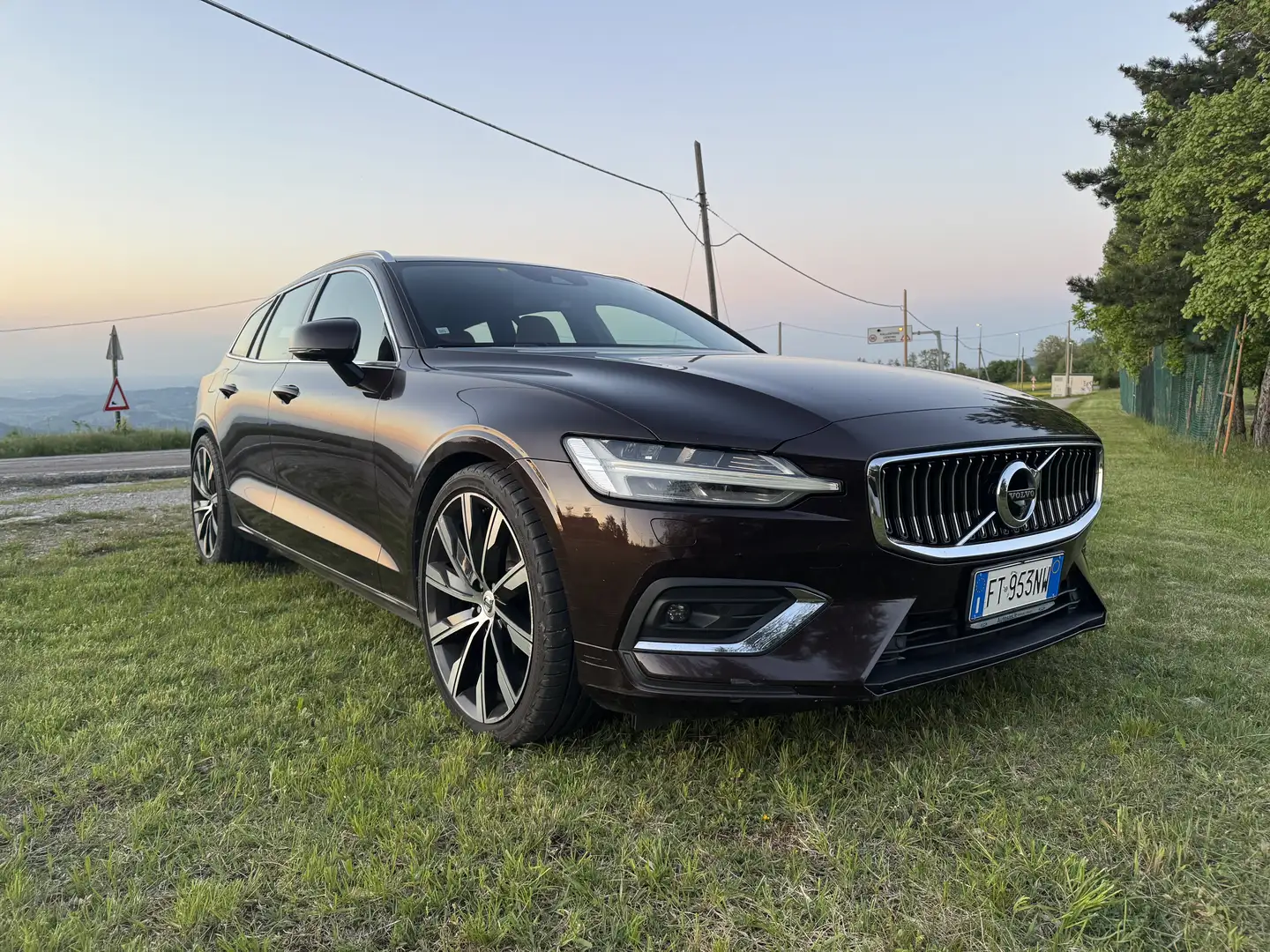Volvo V60 t6 awd geartronic busines plus  inscription 4x4 Marrone - 1