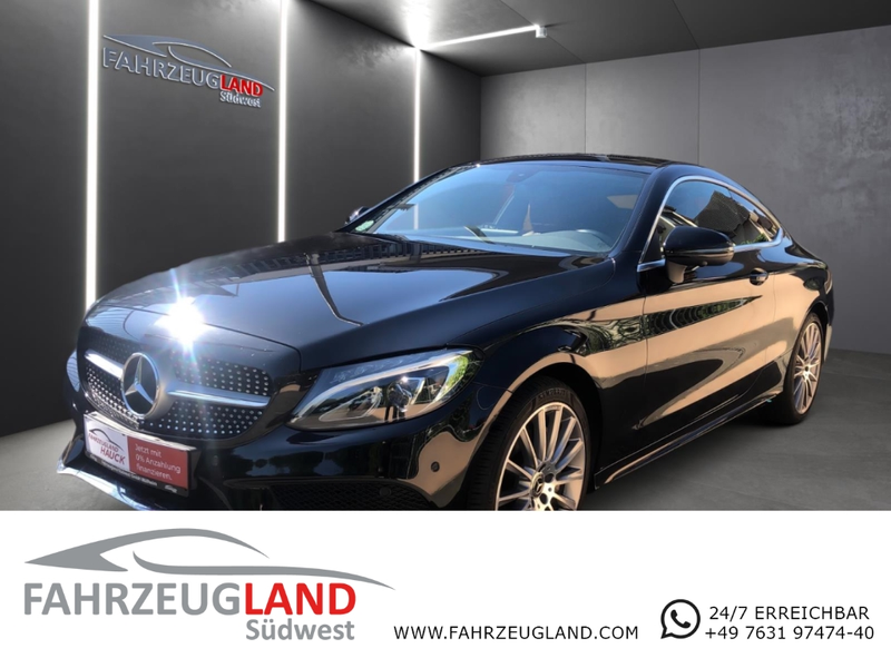 Mercedes-Benz C 400 Coupe AMG Burmester Pano Sport-Auspuffanlage Sitzh