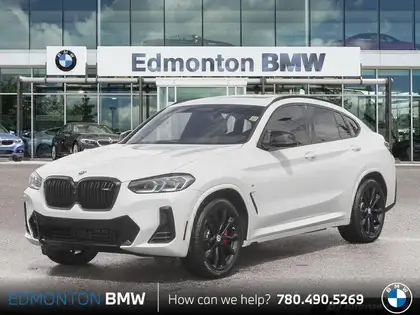 White 2023 BMW X4 SUV / Crossover All-Wheel Drive Automatic