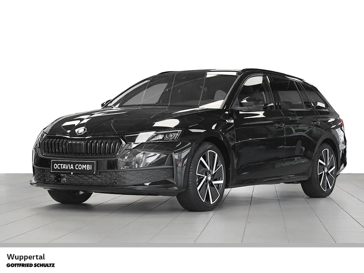 Skoda Octavia COMBI SPORTLINE 1 5 TSI DSG NAVI LED Einparkhi. Schwarz - 1