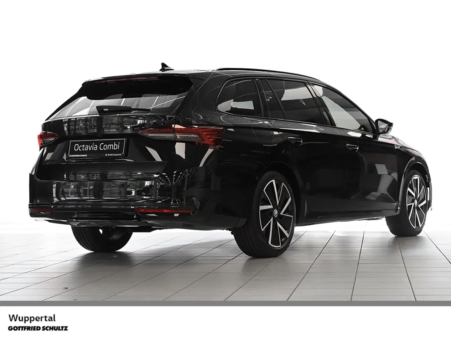 Skoda Octavia COMBI SPORTLINE 1 5 TSI DSG NAVI LED Einparkhi. Schwarz - 2