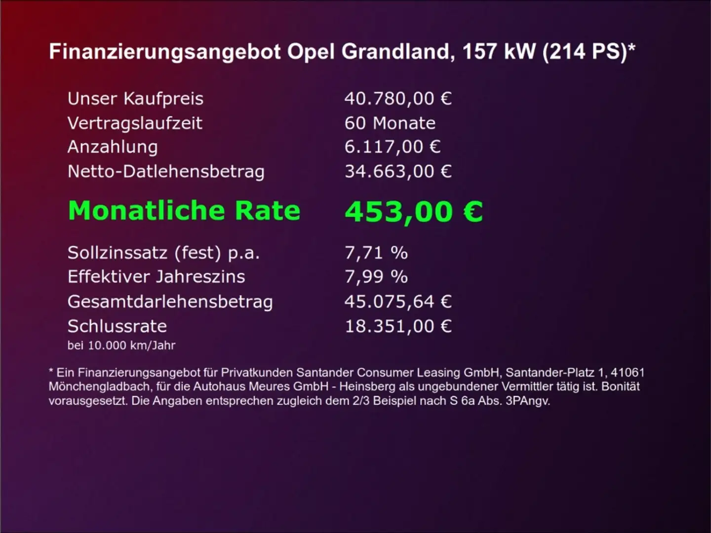 Opel Grandland GS, 213 PS Elektro SUV, 521 km Reichweite, Anhänge Černá - 2