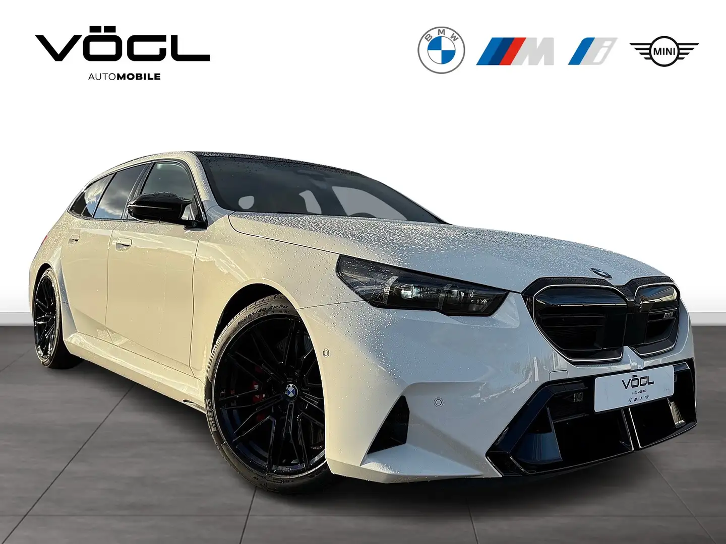 BMW M5 Touring 0,5% Dienstwagenverst. GSD Bowers&Wilkins Blanc - 2