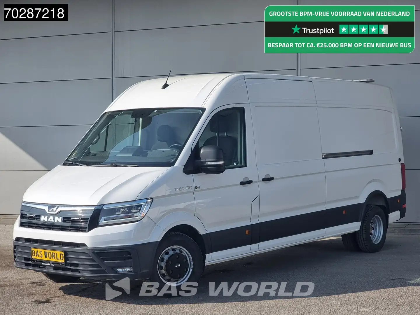 Volkswagen Crafter 177pk Automaat Dubbellucht 2x Schuifdeur L4H3 LED Wit - 1