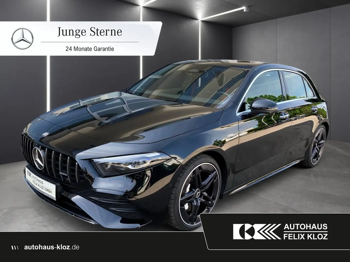 Mercedes-Benz A 35 AMG A 35 4M AMG*STDHZG*Burmester*Distro*Totwin*Mbeam Noir - 1