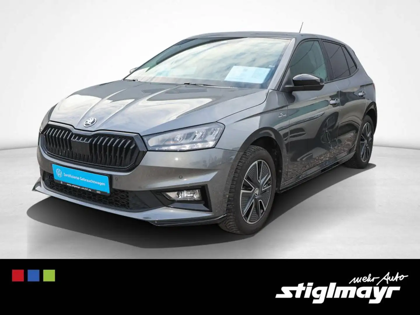 Skoda Fabia Monte Carlo 1.0 TSI DSG Gris - 1