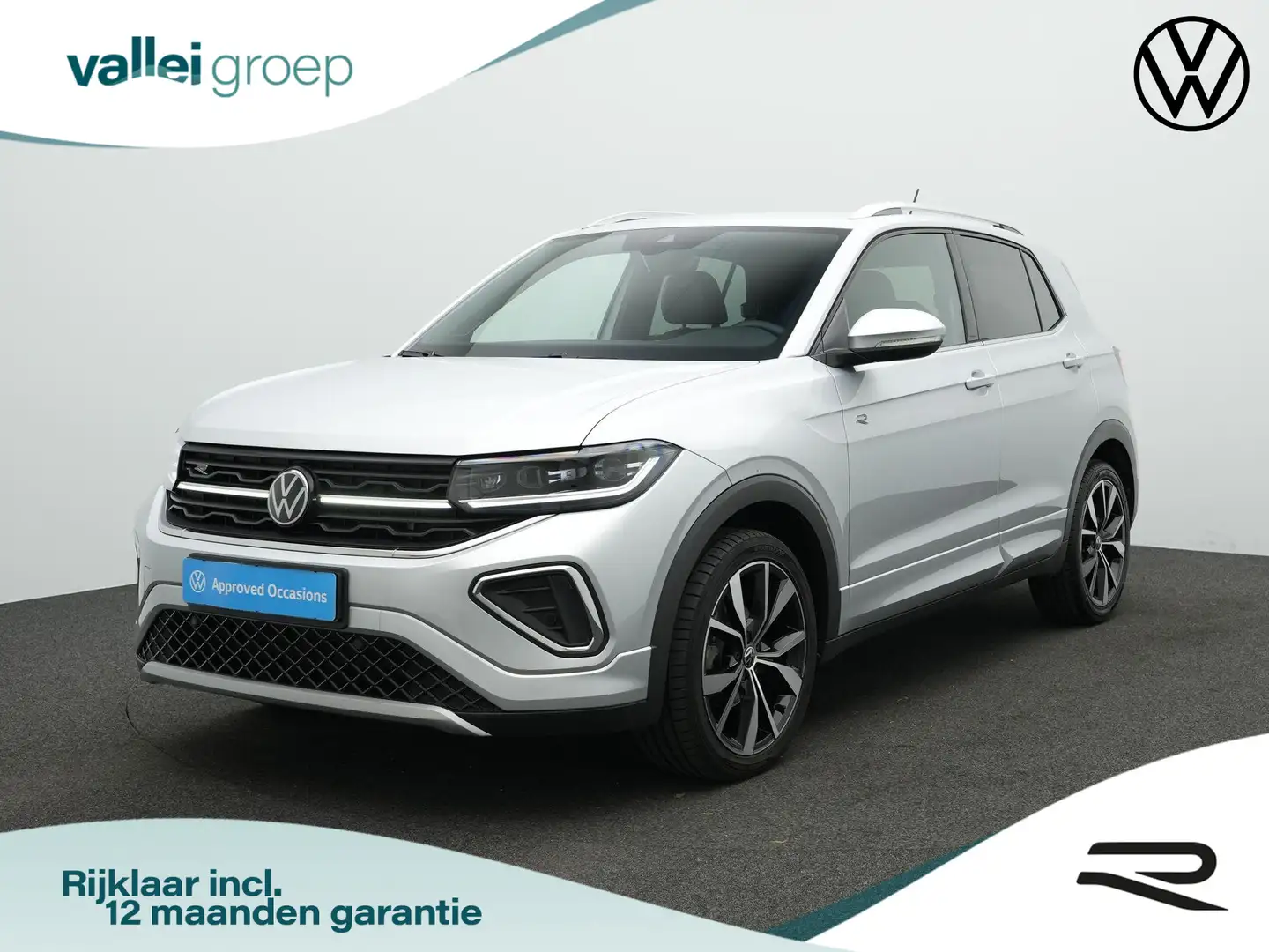 Volkswagen T-Cross 1.0 TSI 115 pk DSG R-Line Edition | IQ Light | Ach Zilver - 1