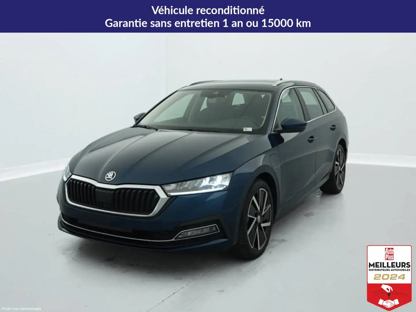 Skoda Octavia 1.4 TSI PHEV IV 204 CH DSG6E STYLE Bleu - 1