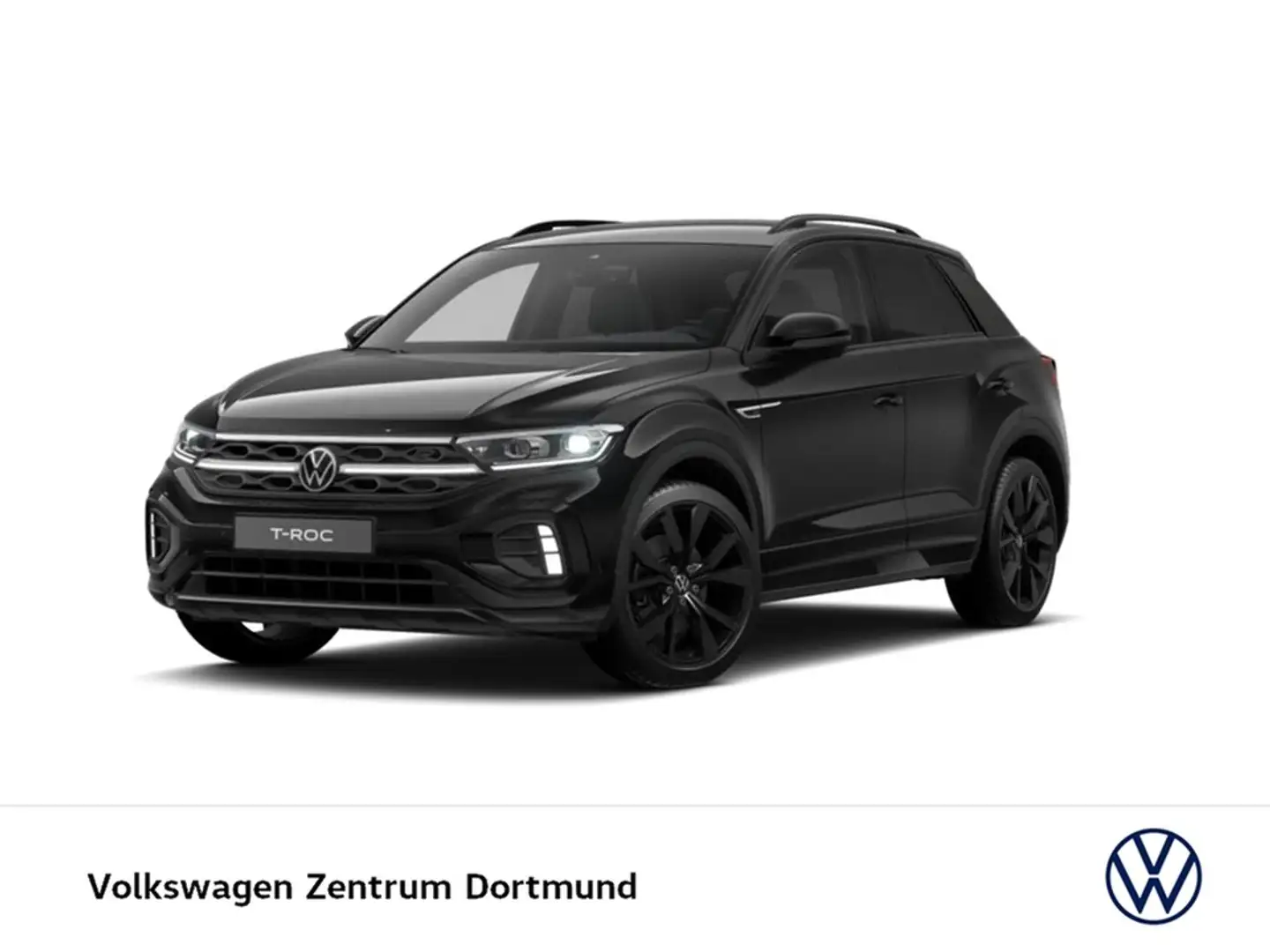 Volkswagen T-Roc 1.5 R-LINE DSG BLACKSTYLE eKLAPPE CAM LM19 Schwarz - 2