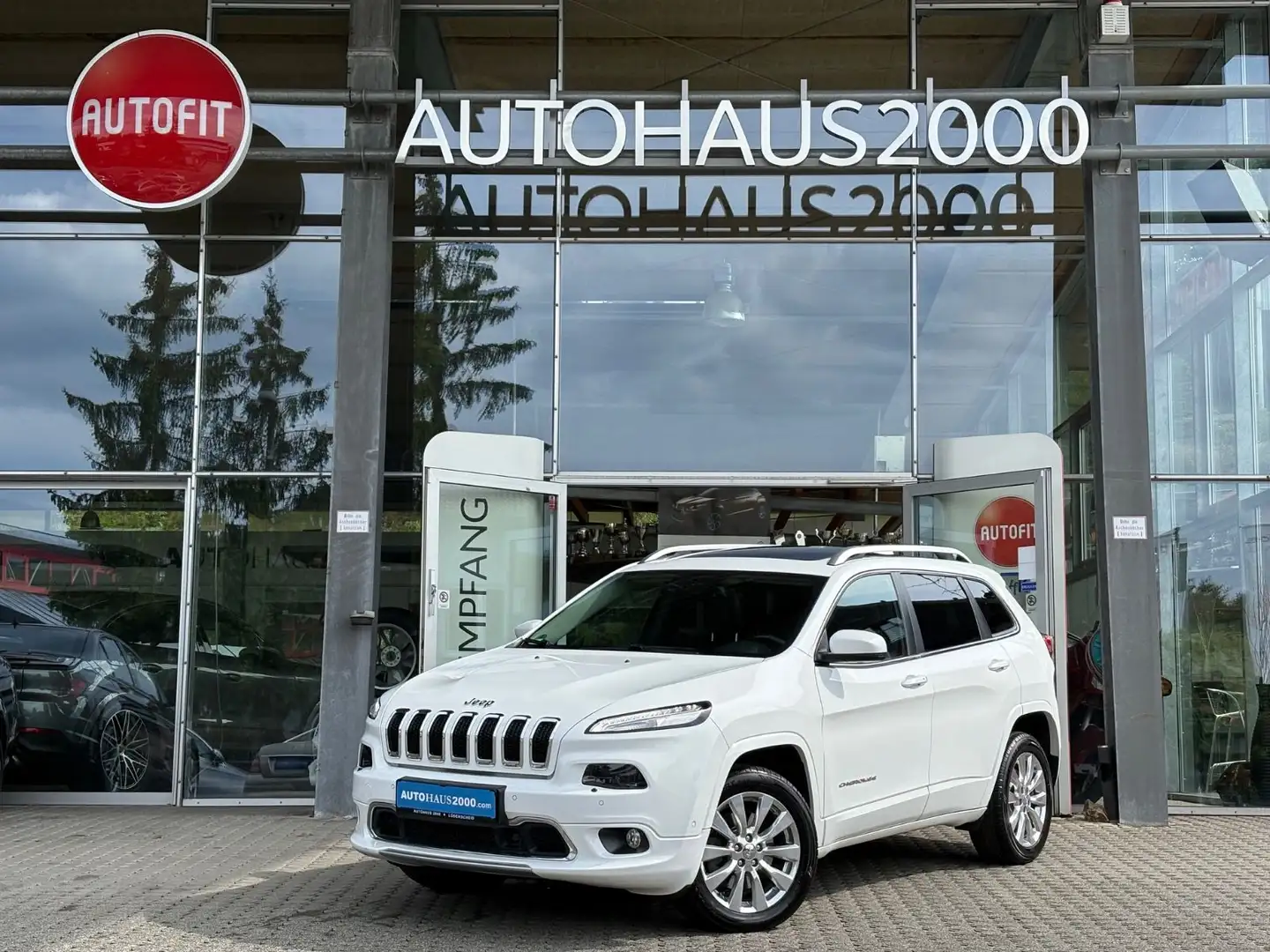 Jeep Cherokee 2.2 4x4 Limited Autom./PAN/SBL/AHK/RFK/ Blanc - 1