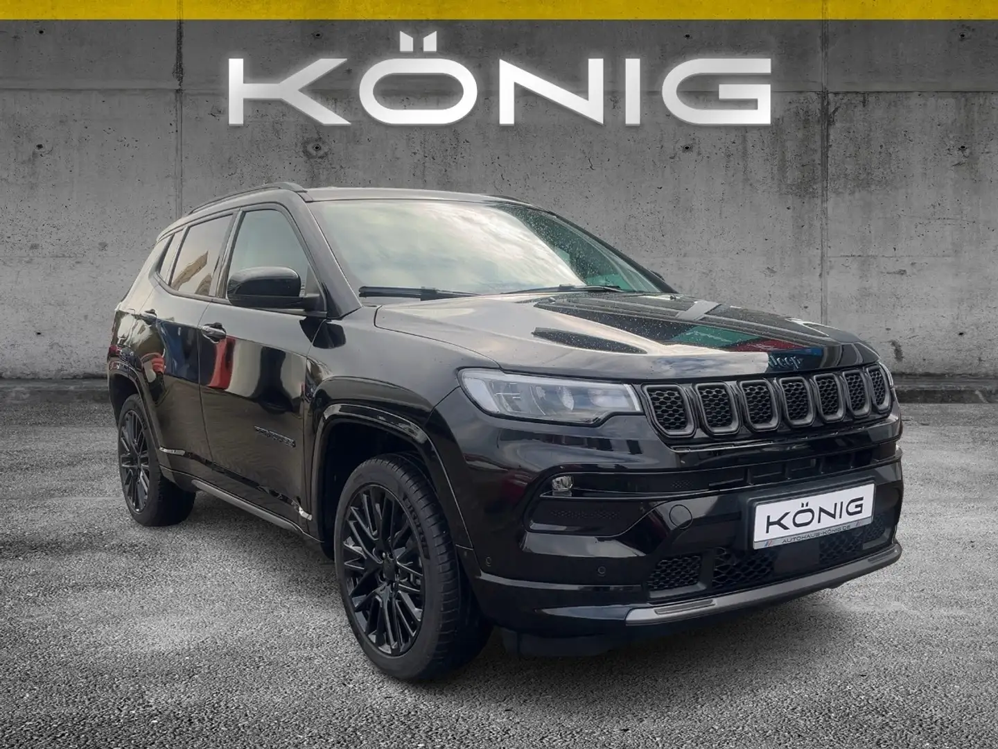Jeep Compass S 240PS PHEV 4x4 Leder - ACC - Kamera Schwarz - 2