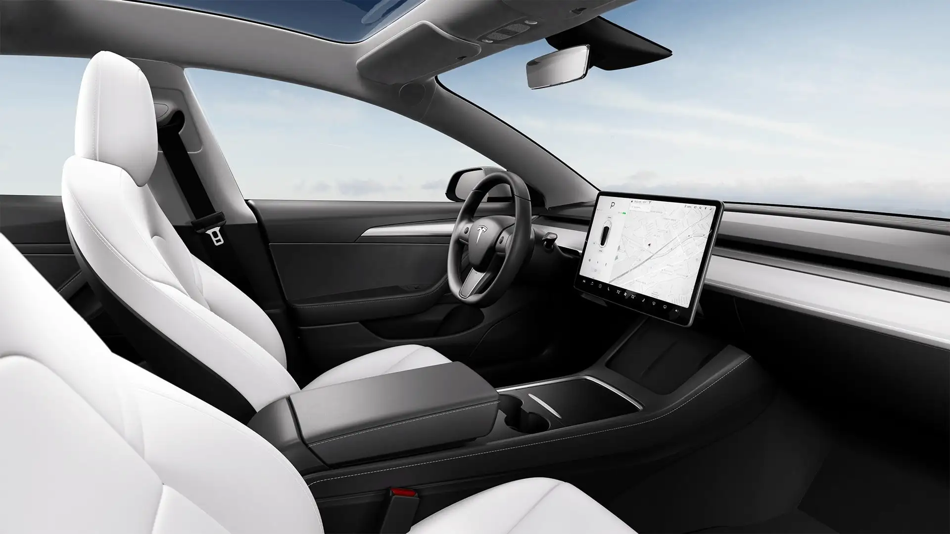 Tesla Model 3 PERFORMANCE - FACELIFT - AP ACTIVE Rouge - 2