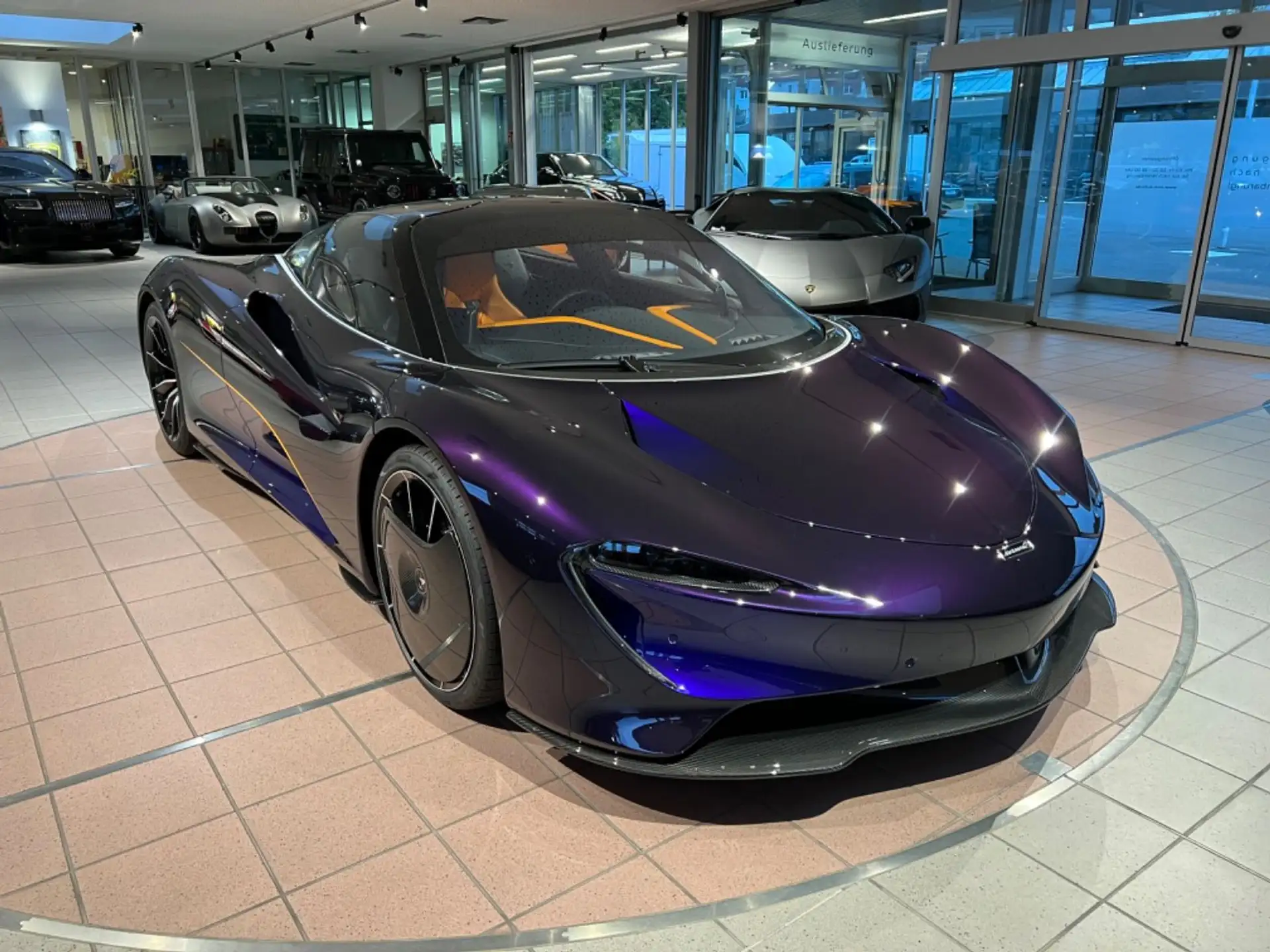 맥라렌 Speedtail 2022 보라 사진 1