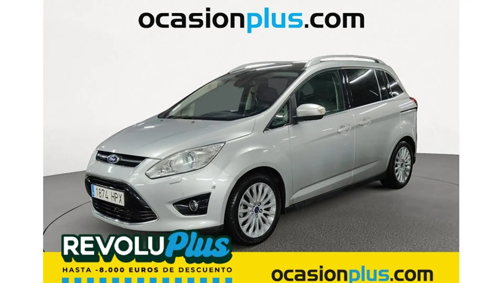 Ford Grand C-Max 1.6TDCi Titanium Plateado - 1