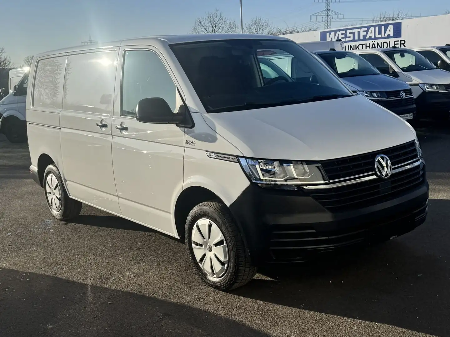 Volkswagen T6 Transporter 6.1 Kasten TDI Klima*PDC*Klappe Blanc - 2
