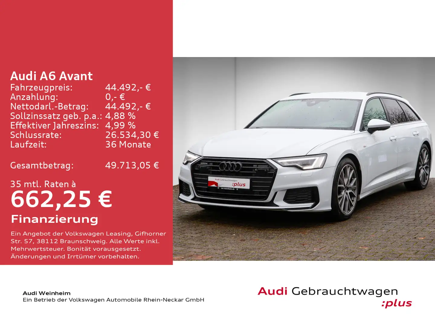 Audi A6 50 TDI S-Line Black Paket Matrix LED B& Weiß - 2