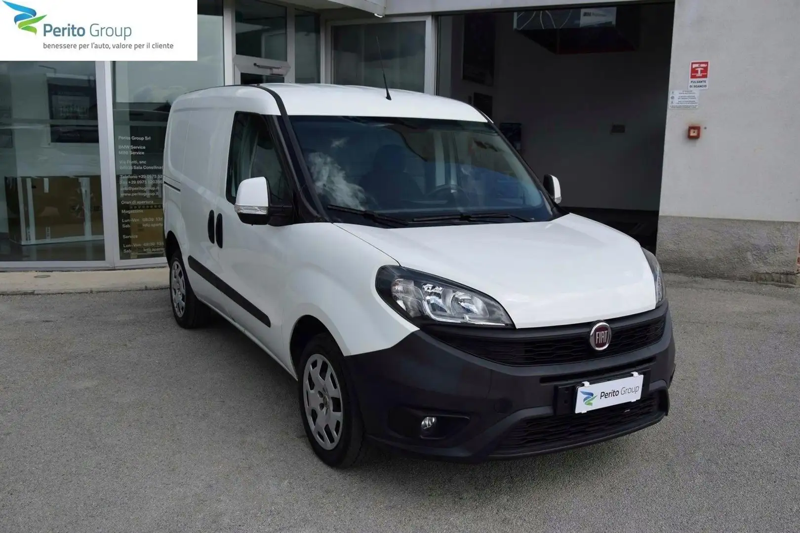 Fiat Doblo Doblò 1.4 T-Jet Natural Power PC-TN Cargo Lamiera Blanc - 1
