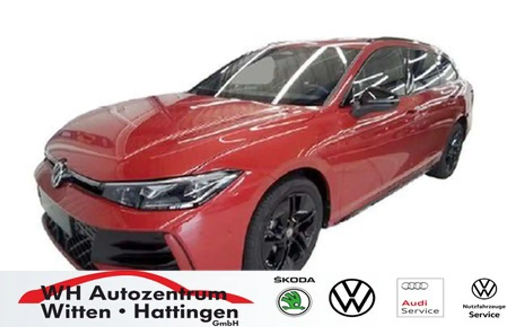 Volkswagen Passat Variant 1.5 TSI eHybrid R-Line Black Style PANORAMA NAV... Rot - 1