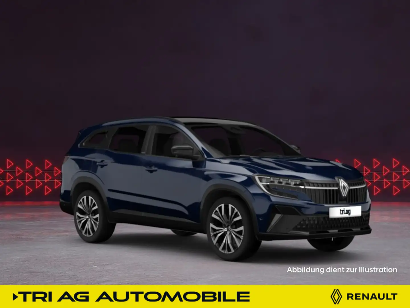 Renault Espace Iconic E-Tech Full Hybrid 200 7-Sitzer Blau - 1