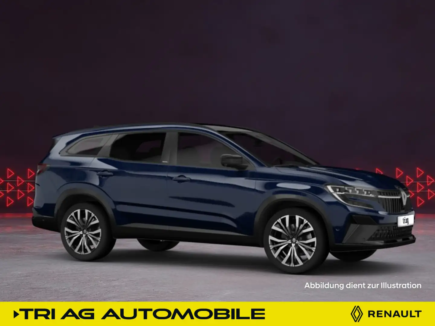 Renault Espace Iconic E-Tech Full Hybrid 200 7-Sitzer Blau - 2