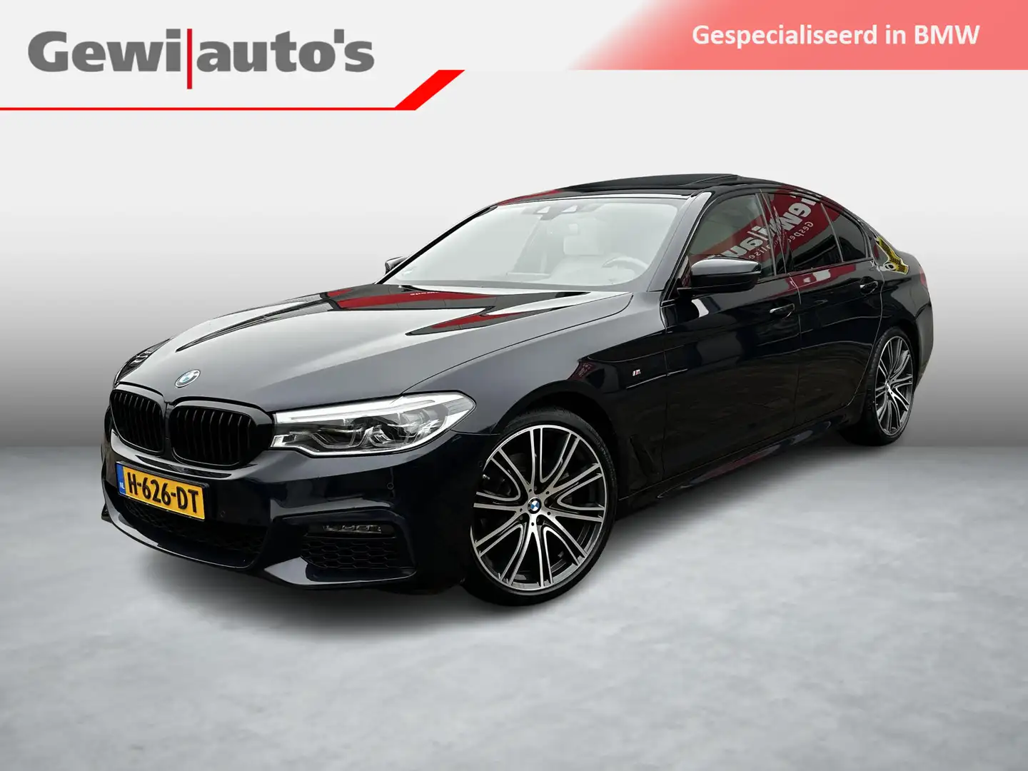 BMW 518 5-serie 518d M-Sport High Executive Negro - 1