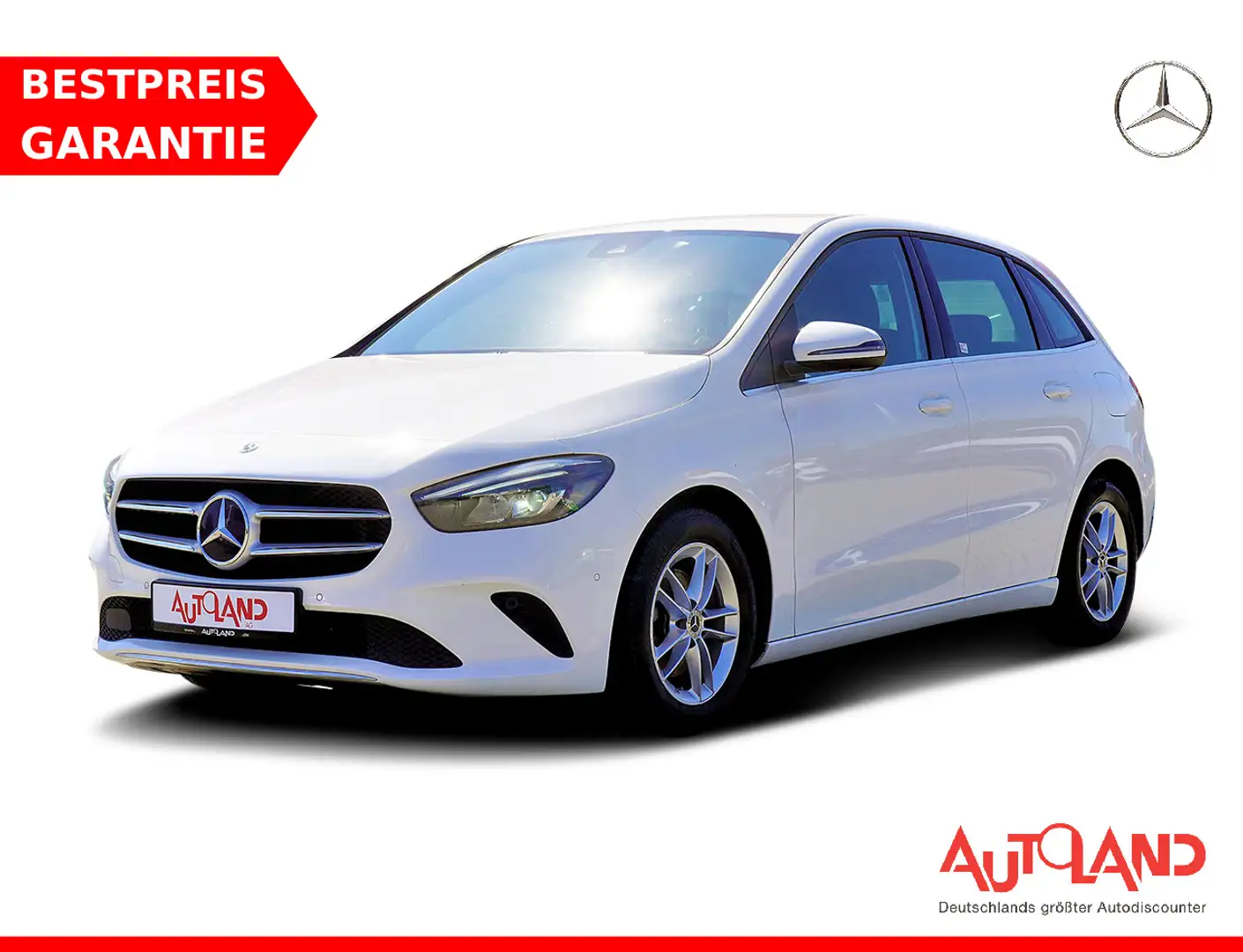 Mercedes-Benz B 180 B180 d Style LED Navi Kamera Virtual Spurhalte Weiß - 1