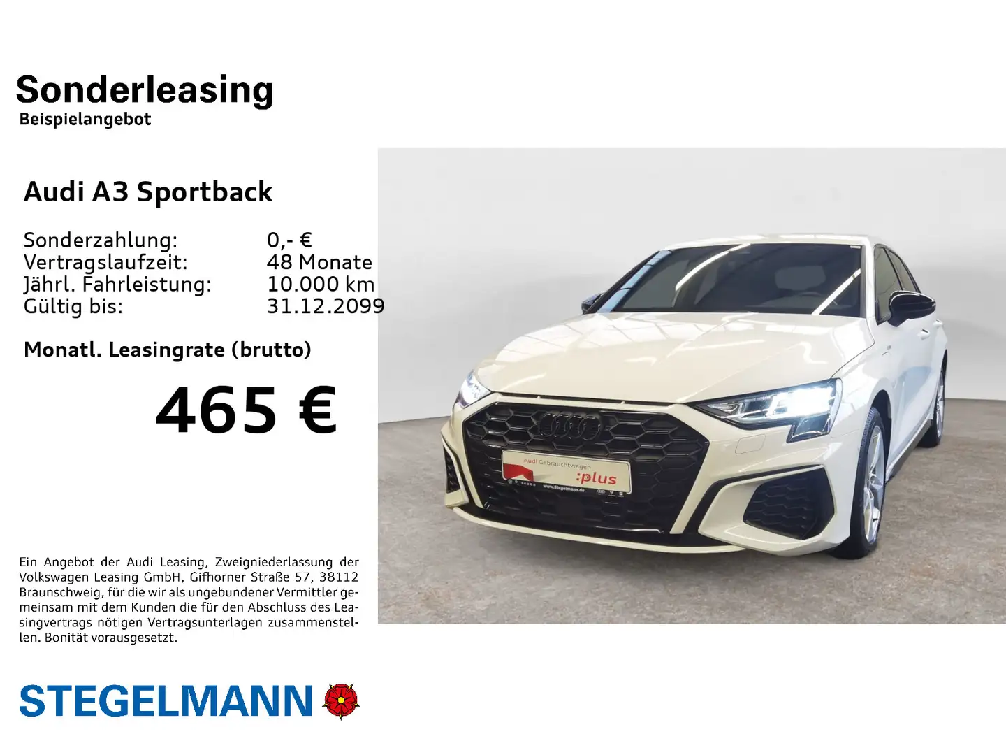 Audi A3 45 TFSIe S-tronic S-Line *LED*ACC*N Weiß - 2