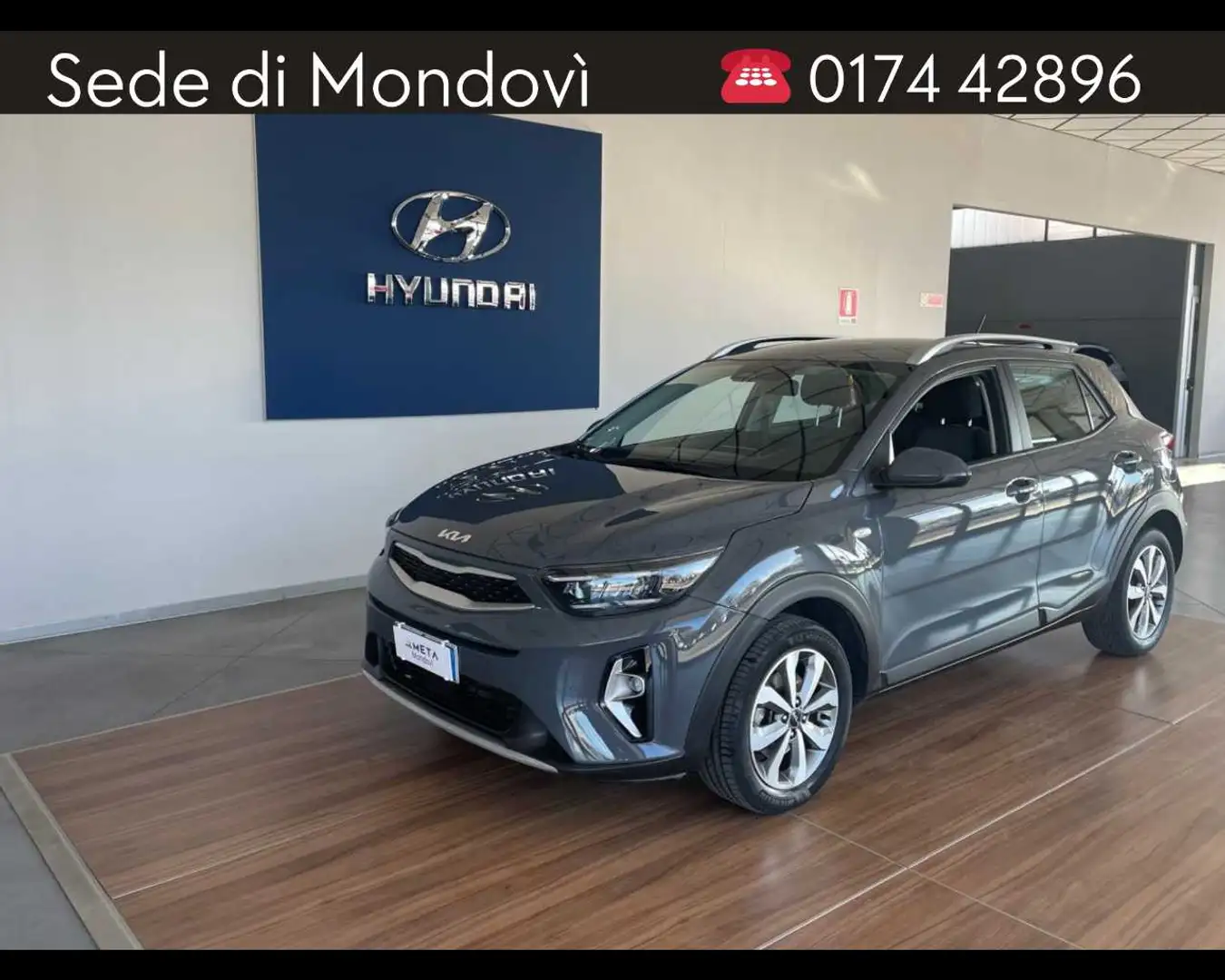 Kia Stonic 1.2 DPi GPL Urban s/Smart Pack Grigio - 1