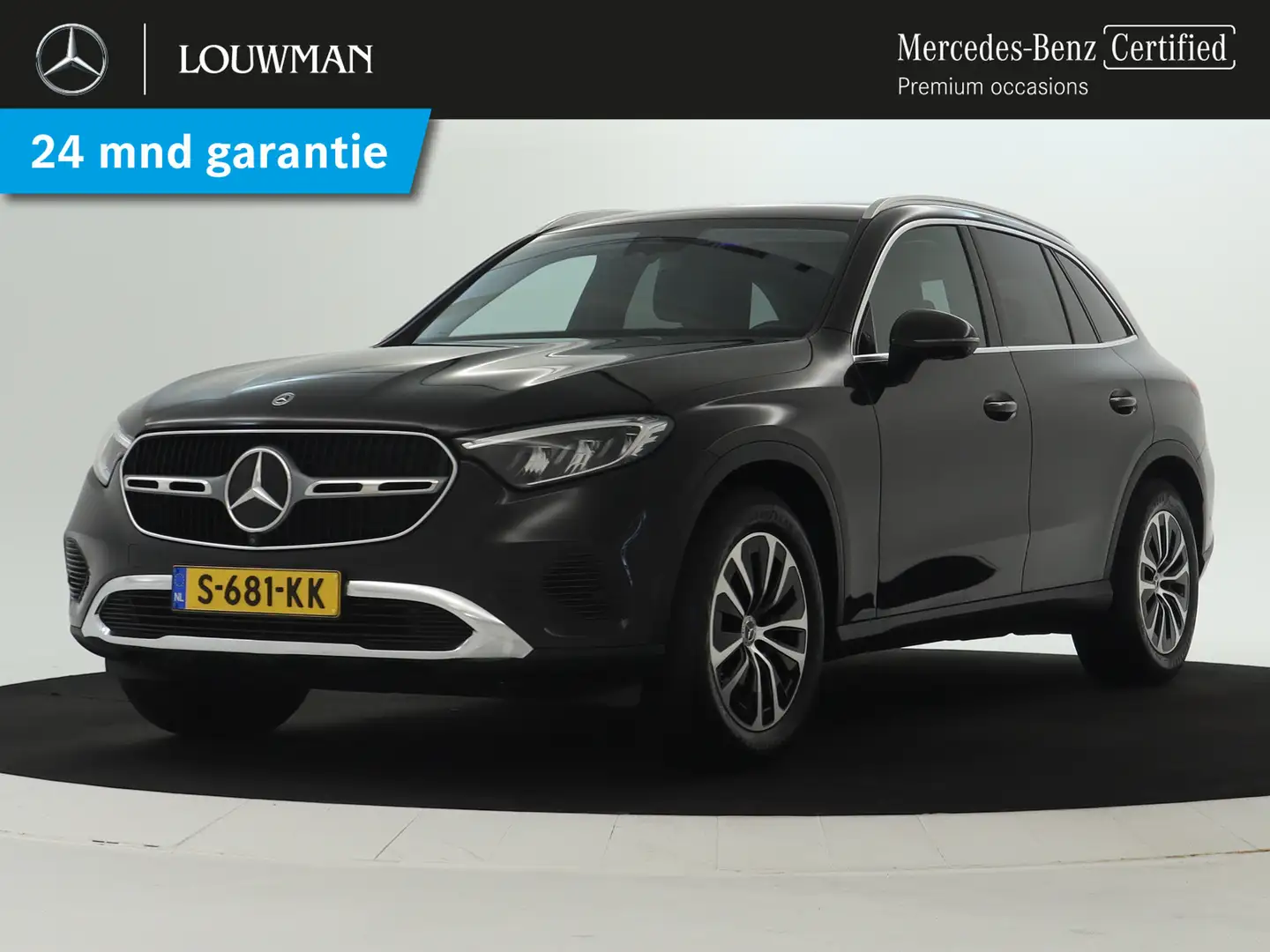 Mercedes-Benz GLC 200 4MATIC Business Line | Inclusief 24 maanden MB Cer Zwart - 1