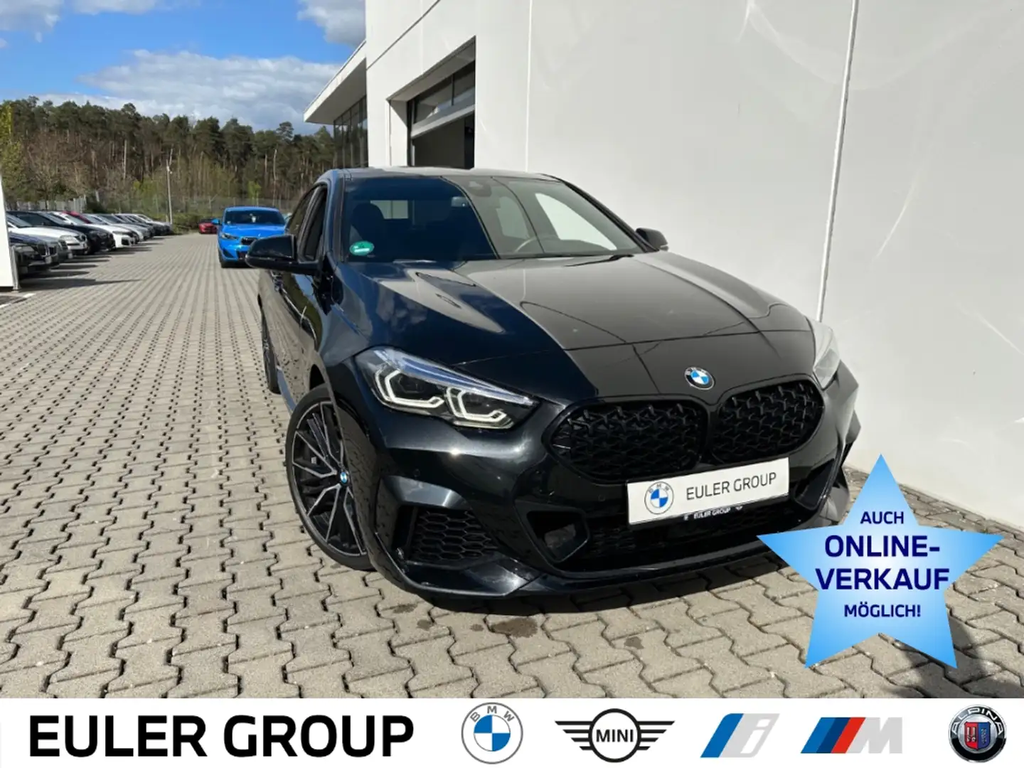 BMW 235 A xDrive Gran Coupe LiveCockProf H/K PANO Fekete - 1