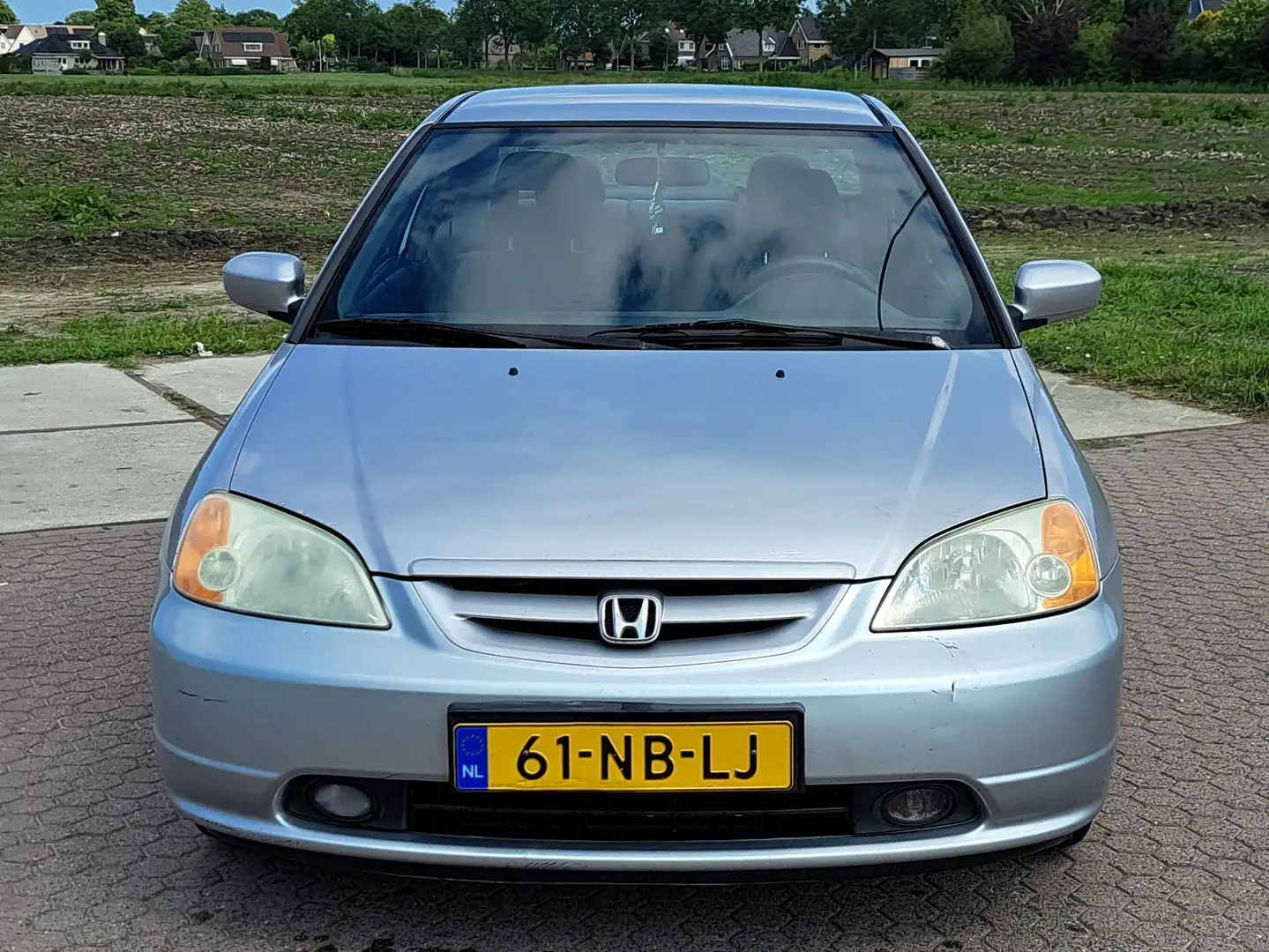 Honda Civic Civic 1.7i LS Grijs - 1