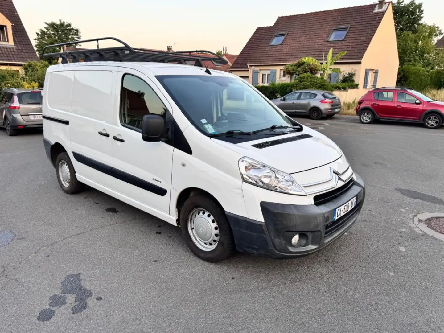 Citroen Jumpy FT 1000 L1H1 1.6 HDI 90 CLUB AVEC GALERIE DE TOIT Blanc - 2