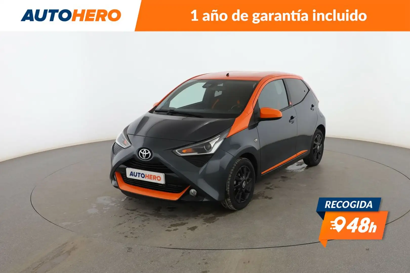 Toyota Aygo 1.0 VVT-i x-cite x-shift Gris - 1